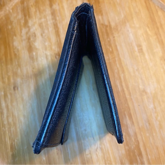 Bvlgari Men’s Black Canvas Monogram Bifold Wallet with Coin Pouch - Picture 5 of 13